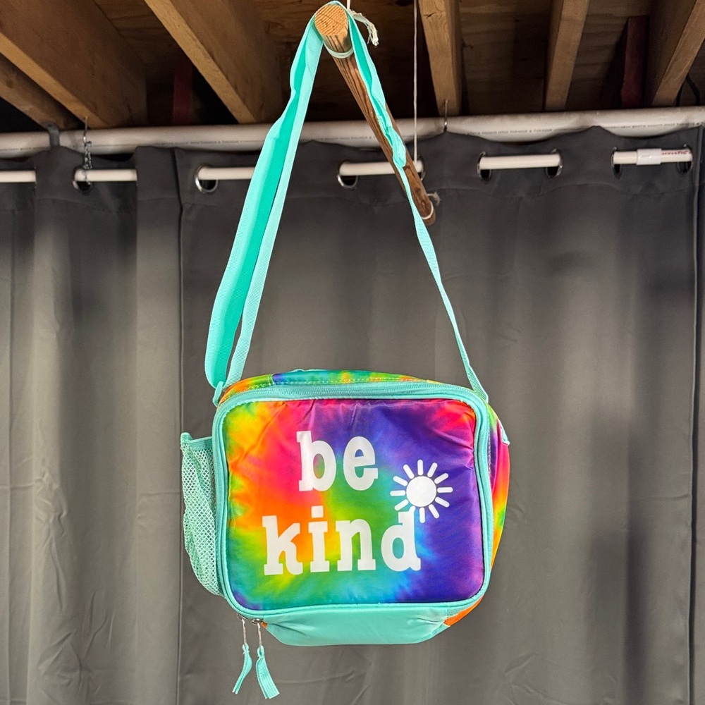 Be Kind Tie-Dye Travel Bag